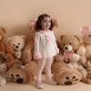 Picture of Little A Bear Hugs Collection Gracie Faux Fur Bear Legging Set - Snow White