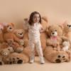 Picture of Little A Bear Hugs Collection Giselle Bear Print Tracksuit - Snow White 