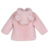 Picture of Little A Bear Hugs Collection Gabriella Faux Fur Hooded Jacket - Baby Pink