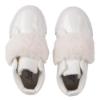 Picture of Little A Bear Hugs Collection Furever Faux Fur Strap High Top - Snow White