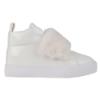 Picture of Little A Bear Hugs Collection Furever Faux Fur Strap High Top - Snow White