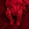 Picture of Little A Festive Hearts Collection Hazel Diamante Heart Tights - Red