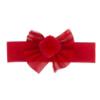 Picture of Little A Festive Hearts Collection Hallie Pom Pom Headband - Red