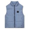 Picture of BOSS Boys Logo Padded Gilet - Blue