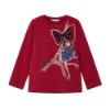 Picture of Mayoral Mini Girls Paris Eiffel Tower T-shirt - Dark Red