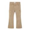 Picture of Mayoral Mini Girls Flared Cargo Trousers - Beige