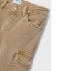 Picture of Mayoral Mini Girls Flared Cargo Trousers - Beige