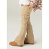 Picture of PRE-ORDER Mayoral Mini Girls Flared Cargo Trousers - Beige