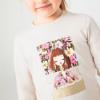 Picture of Mayoral Mini Girls Floral T-shirt & Scrunchie Set - Cream Pink