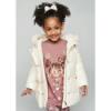 Picture of Mayoral Mini Girls Hearts Sweatshirt Dress - Pink