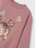 Picture of Mayoral Mini Girls Hearts Sweatshirt Dress - Pink