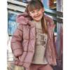 Picture of Mayoral Mini Girls Double Breasted Padded Coat - Pink