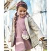 Picture of PRE-ORDER Mayoral Mini Girls Glitter Star & Handbag Dress - Pink