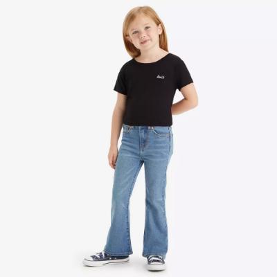 Picture of Levi's Girls 726 Flared Jeans - Mid Blue