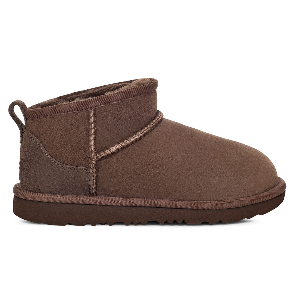 UGG Kids Classic Ultra Mini Boot Burnt Cedar Brown