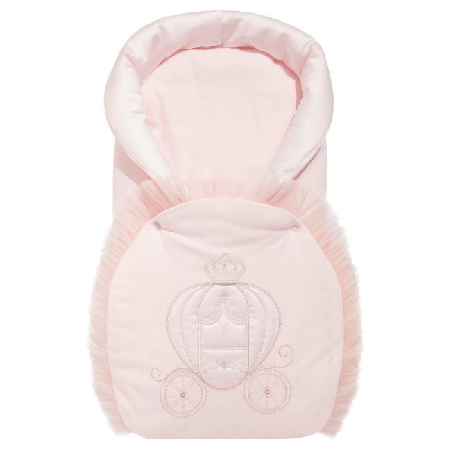 Picture of Sofija Baby Princess Padded Baby Nest - Pink 