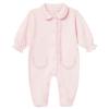 Picture of Sofija Baby Princess Front Opening Babygrow - Pink 