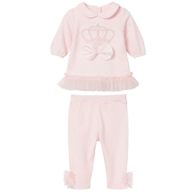 Picture of Sofija Baby Princess Tunic & Leggings Set X 2 - Pink 