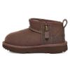 Picture of UGG Toddler Classic Ultra Mini Boot Inside Zip - Burnt Cedar Brown