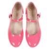 Picture of Panache Girls Scallop Pump - Fuchsia Patent 