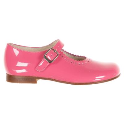 Picture of Panache Girls Mary Jane Shoe -  Fuchsia Patent 