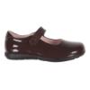 Picture of Lelli Kelly Classic School Dolly Shoe G Fitting - Brown Patent