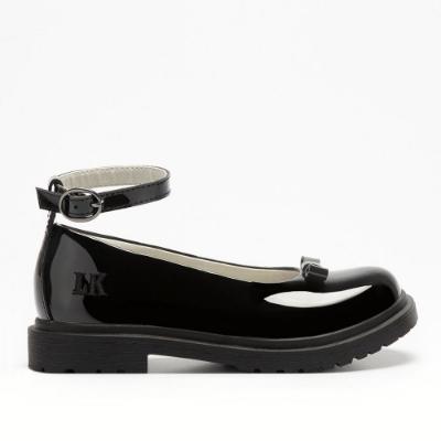 Picture of Lelli Kelly Miss LK Elsie School Shoe - Black Patent 