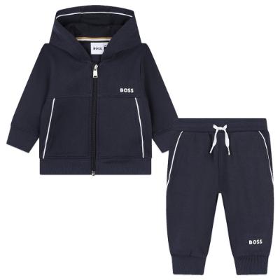 Picture of BOSS Toddler Boys Tracksuit Set - Navy