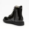 Picture of Lelli Kelly Harper Girls Ankle Boot Inside Zip - Black Patent 