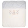 Picture of Jamiks Kids Baby Boys Tibo Swaddle/Blanket  - Ivory Blue 