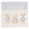 Picture of Jamiks Kids Baby Boys Tibo Swaddle/Blanket  - Ivory Blue 