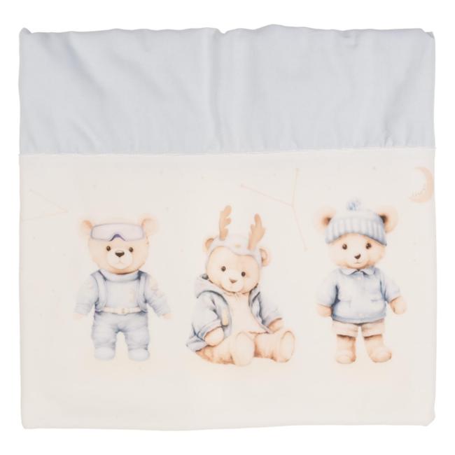 Picture of Jamiks Kids Baby Boys Tibo Swaddle/Blanket  - Ivory Blue 