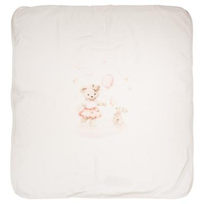 Picture of Jamiks Kids Baby Girls Alida Swaddle/Blanket  - Ivory Pink