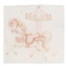 Picture of Jamiks Kids Baby Girls Carousel Swaddle/Blanket  - Ivory Pink 