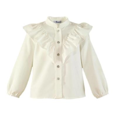 Picture of Miranda Girls Rosie Collection Blouse  - Cream