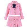 Picture of Miranda Girls Rosie Collection Jacket & Skirt Set X 2  - Rosa Pink