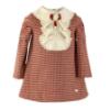 Picture of Miranda Girls Elizabeth Collection Dress  - Beige Burgundy