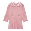 Picture of Abel & Lula Toddler Girls Winter Collection Pleated Skirt Set X 2 - Pink 