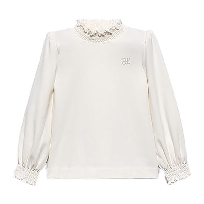 Picture of Abel & Lula Girls Winter Collection Ribbed Turtleneck - Ivory