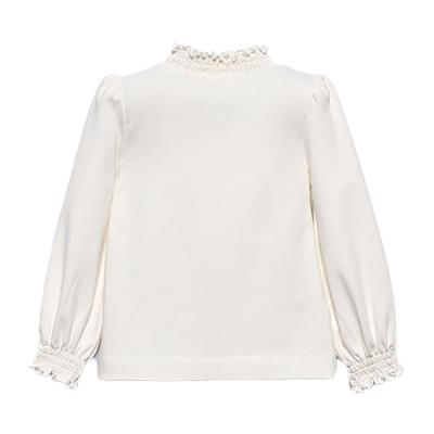 Picture of PRE ORDER Abel & Lula Girls Winter Collection Ribbed Turtleneck - Ivory