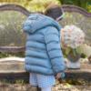 Picture of Abel & Lula Girls Winter Collection Detachable Hood Puffer  Coat - Blue 