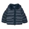 Picture of Abel & Lula Girls Winter Collection Detachable Hood Puffer  Coat - Navy Blue