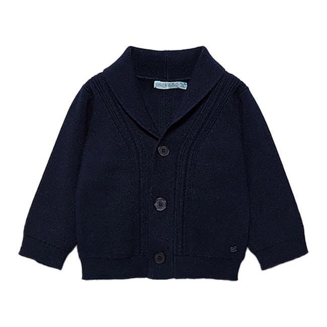 Picture of Abel & Lula Toddler Boys Winter Collection Cardigan - Navy Blue