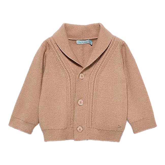 Picture of Abel & Lula Toddler Boys Winter Collection Cardigan - Camel