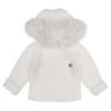 Picture of Mac Ilusion Baby Abrazar Collection Knitted Coat With Hood - White