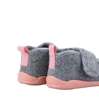 Picture of Igor Homie MC Plush Easy On Slipper - Grey Pink