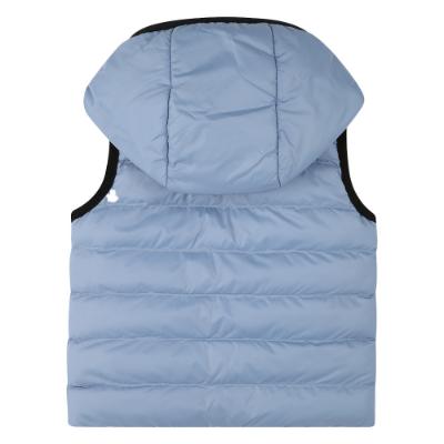 Picture of BOSS Toddler Boys Reversible Padded Gilet - Blue