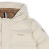 Picture of BOSS Toddler Boys Padded Logo Puffer Jacket - Beige