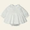 Picture of Mac Ilusion Baby Iluminar Collection Girls Openwork Dress & Jampants Set X 2 - Ivory