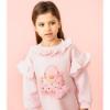 Picture of Caramelo Kids Girls Handbag Ruffle Sweatshirt Dress - Pink